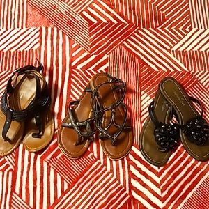 Size 5.5 sandal bundle